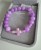 Bransoletka ROSARY LAVENDER z kamieni naturalnych - fioletowy ametyst
