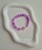 Bransoletka ROSARY LAVENDER z kamieni naturalnych - fioletowy ametyst